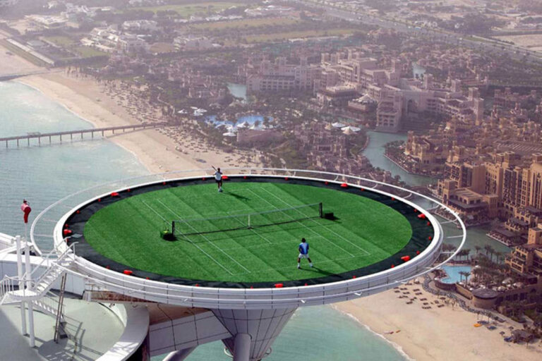 “The World’s Top 5 Craziest Tennis Court Locations”