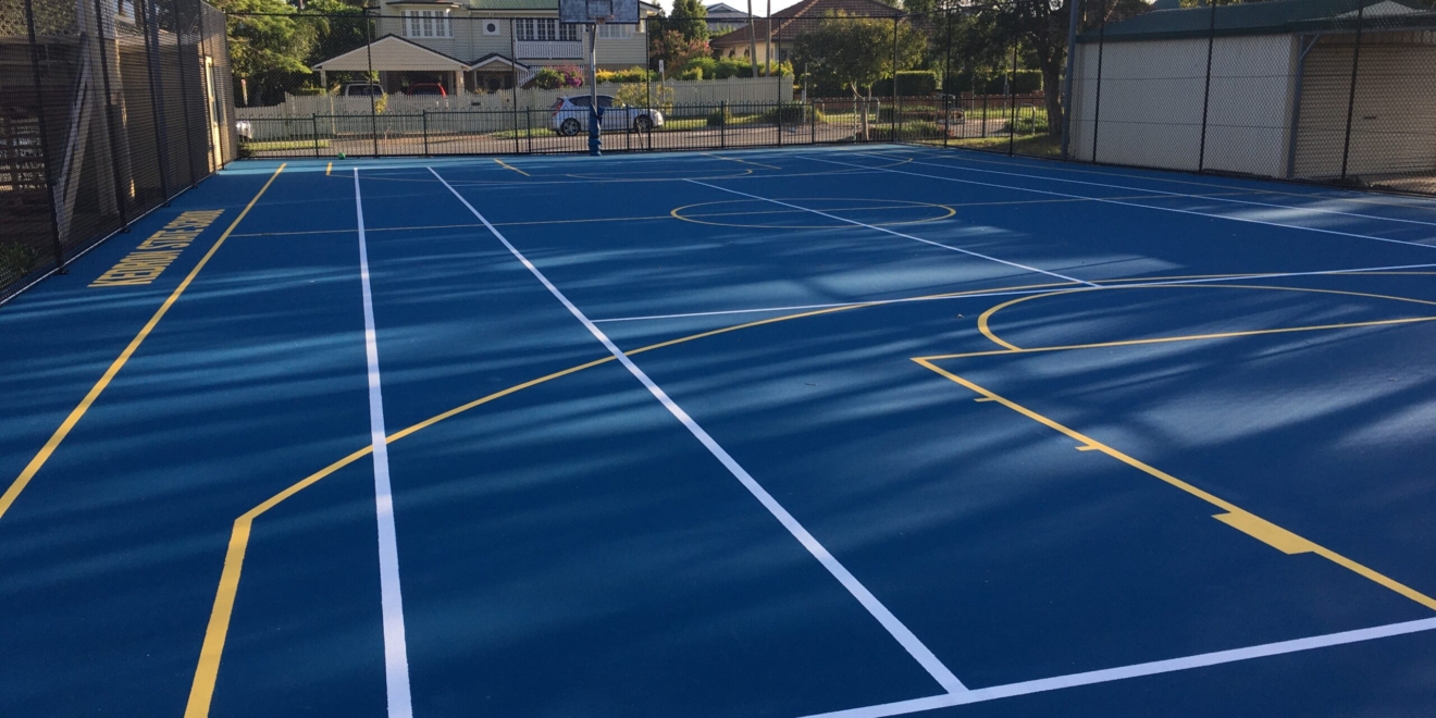 basketball court construction 7