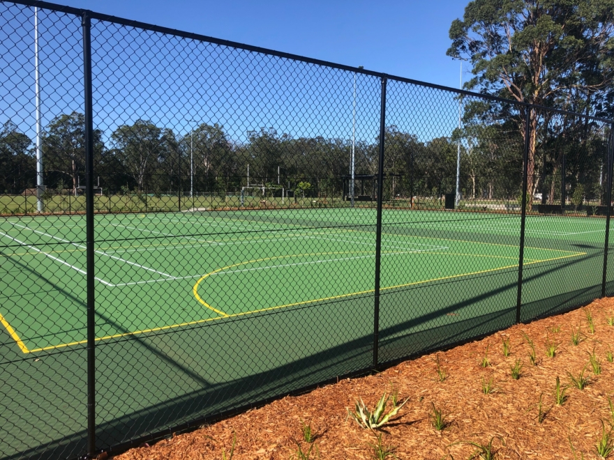 tennis court construction 1