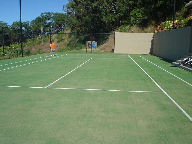 tennis court construction 9